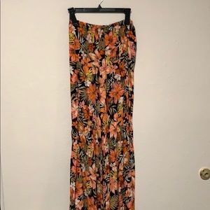 Billabong high rise floral pants